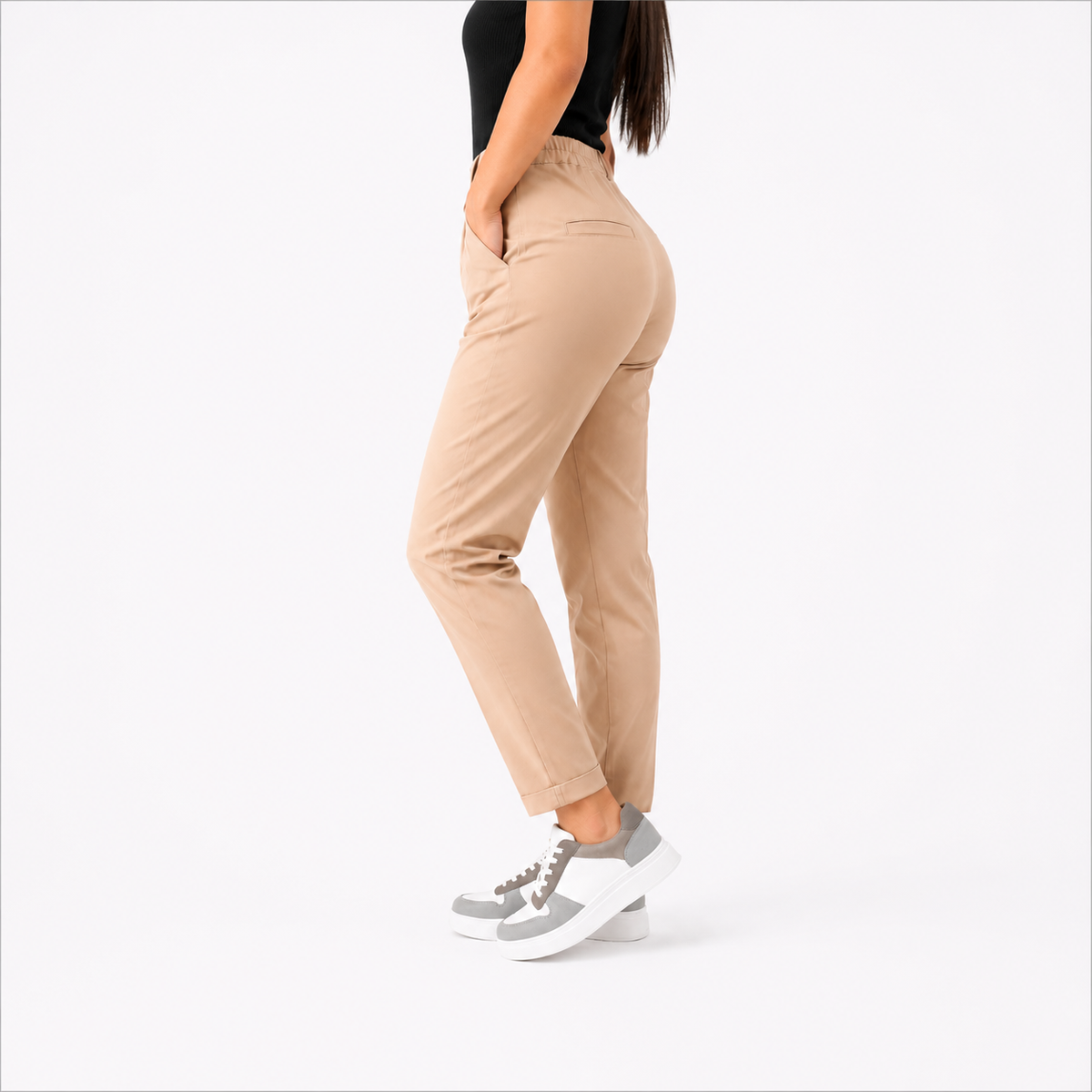 PANTALON MOM FIT