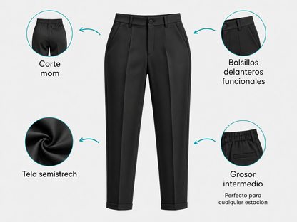 PANTALON MOM FIT